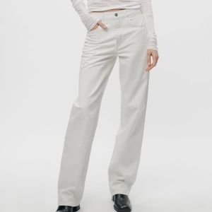 ZARA white jeans
